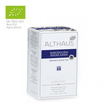 Фото Пакетований чай  Althaus Deli Packs BIO Darjeeling Highlands