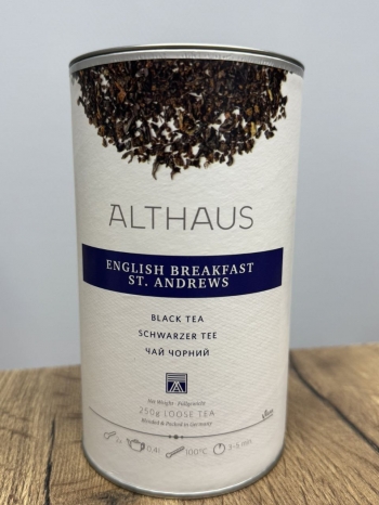 Фото Черный чай Althaus English Breakfast St. Andrews  ( 250 гр.)