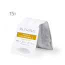 Фото Трав’яний чай Althaus Fancy Chamomile Grand Pack 15 пак. — ромашка з нотами вербени й кориці