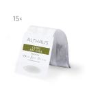 Фото Зелений чай Althaus Lung Bai Cha Grand Pack 15 пак. — ніжний китайський зелений чай