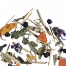 Фото Травяной чай кусочками яблока, мятой перечной, цедрой апельсина, мелисса, лепестки подсолнечника и василька Lemon Mint (вакуумная упаковка 150 г.)