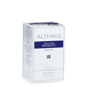 Фото Чорний чай Althaus English Breakfast Deli Pack 20 пак. — класичний купаж