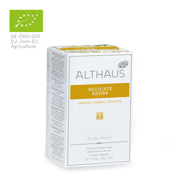 Фото Фітозбір Althaus Delicate Herbs Deli Pack 20 пак. — органічний трав’яний чай