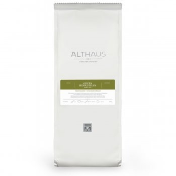 Фото Зеленый  индийский чай Althaus Green Himalaijan  ( вакуумная упаковка 250 гр.)
