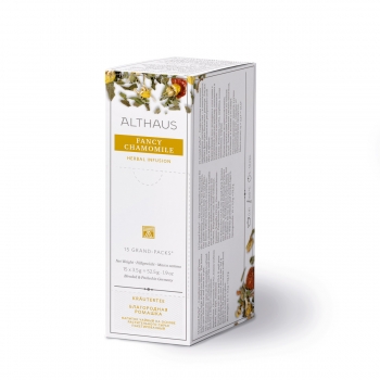 Фото Новый формат упаковки !! Пакетированный чай Althaus Fancy Chamomile для чайников