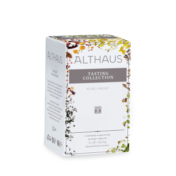 Фото Набір смакових пакетиків Althaus Deli Pack Tasting Collection — 15 сортів чаю