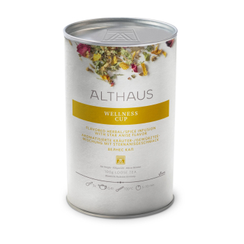 Фото Трав’яний чай Althaus Wellness Cup 100 г — медово-квіткова інфузія